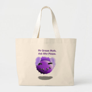 Bolsa Tote Grande Meu Sonho Mota Pergunta Por Que Por Favor Fofo Eng