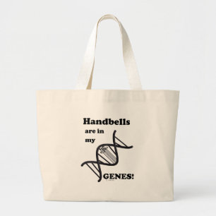 Bolsa Tote Grande Meus Genes Estão Com Os Sinos