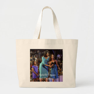 Bolsa Tote Grande Michelle Obama e filhas