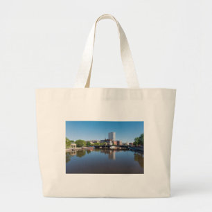 Bolsa Tote Grande milwaukee riverfront e ponte estatal de rua
