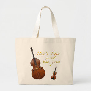 Bolsa Tote Grande Mina mais grande do que sua saco de cordas