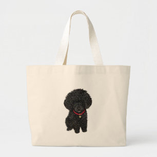 Bolsa Tote Grande Miniatura ou Toy Poodle - Preto 1