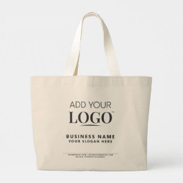 Bolsa Tote Grande Minimalista moderno adicione sua troca de Promocio