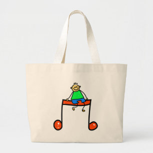 Bolsa Tote Grande Miúdo da música