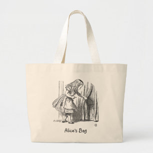 Bolsa Tote Grande Modelo Alice que procura a porta