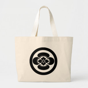 Bolsa Tote Grande Mokko em um círculo