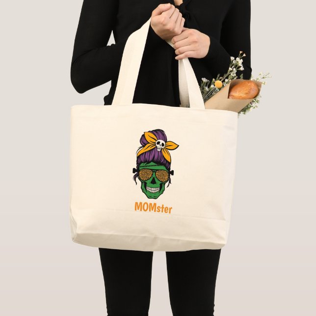 Bolsa Tote Grande MOMster (Frente (produto))
