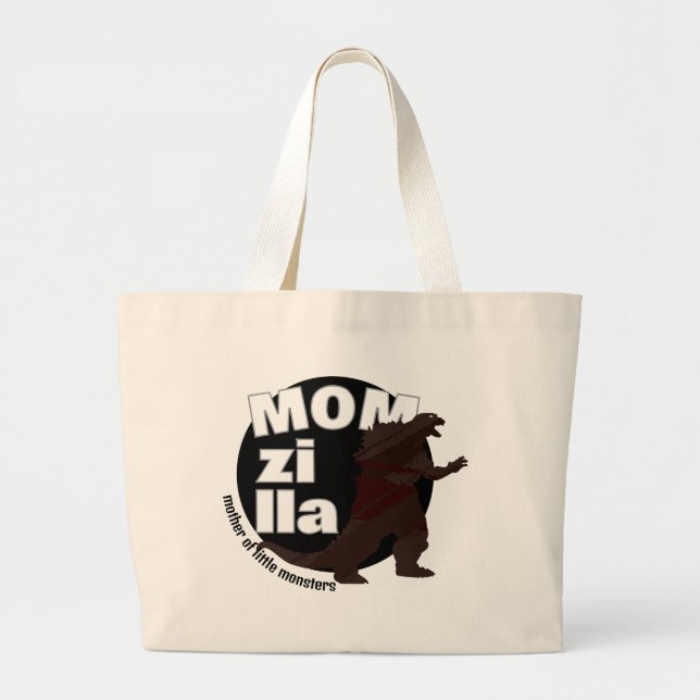 Bolsa Tote Grande Momzilla Tote Bag (Frente)