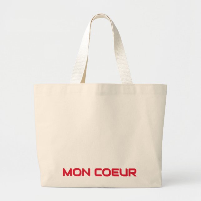 Bolsa Tote Grande Mon Coeur Tote (Frente)
