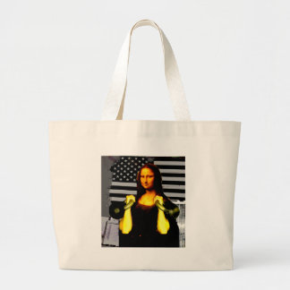 Bolsa Tote Grande Mona Lisa com KettleBells
