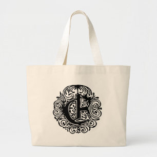 Bolsa Tote Grande Monarquia "E"