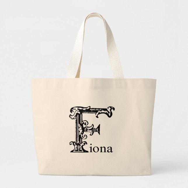 Bolsa Tote Grande Monograma extravagante: Fiona (Frente)