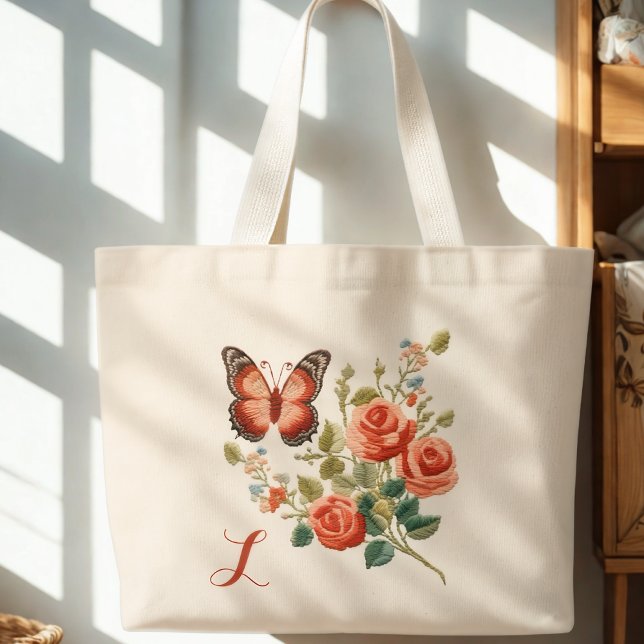 Bolsa Tote Grande Monograma Floral (Criador carregado)