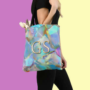 Bolsa Tote Grande Monograma ou Nome em Opala