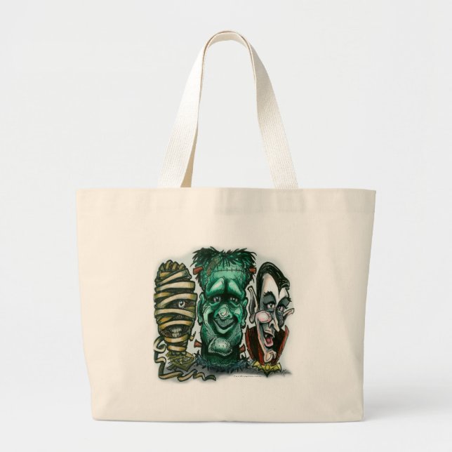 Bolsa Tote Grande Monstro do filme (Frente)