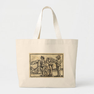 Bolsa Tote Grande Monstro medievais
