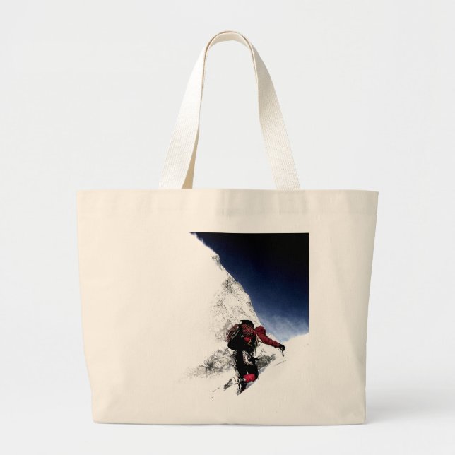 Bolsa Tote Grande Montanha Clima Esportes Extremos (Frente)