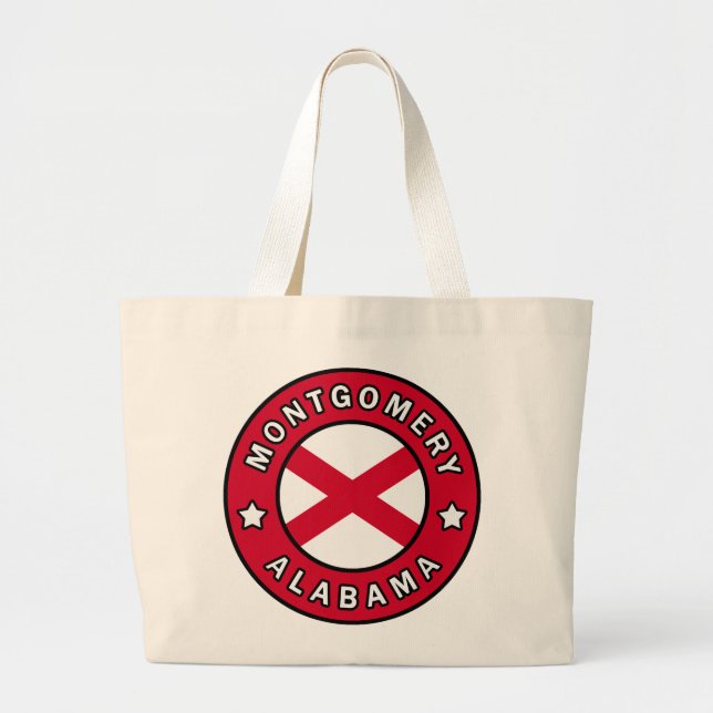 Bolsa Tote Grande Montgomery Alabama (Frente)