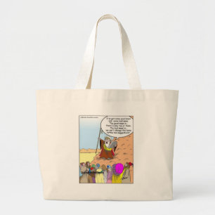 Bolsa Tote Grande Moses & As Dez Sugestões Presentes Engraçados & Ca