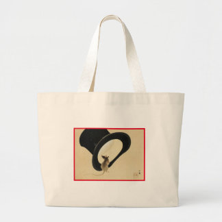 Bolsa Tote Grande MOUSE DE IMPRESSÃO DE BLOQUEIO DE JAPONÊS COM Bols