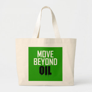 Bolsa Tote Grande Mover para além do petróleo