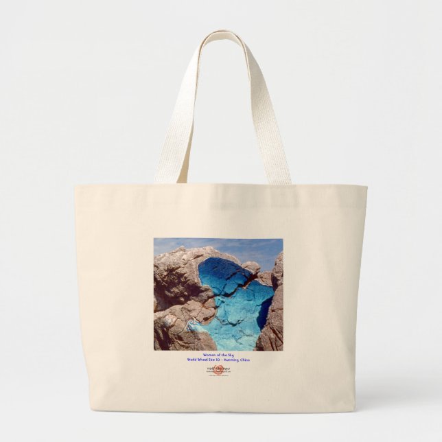 Bolsa Tote Grande Mulher do céu 1/Bag (Frente)
