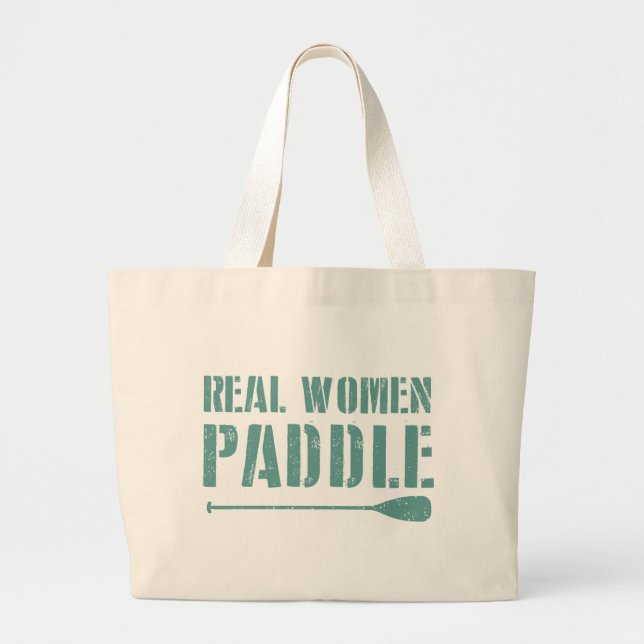 Bolsa Tote Grande Mulher Real Paddle (Frente)