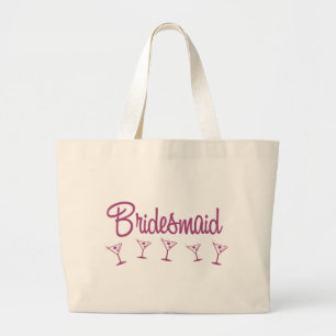 Bolsa Tote Grande MultiMartini-Dama de honra-Cor-de-rosa