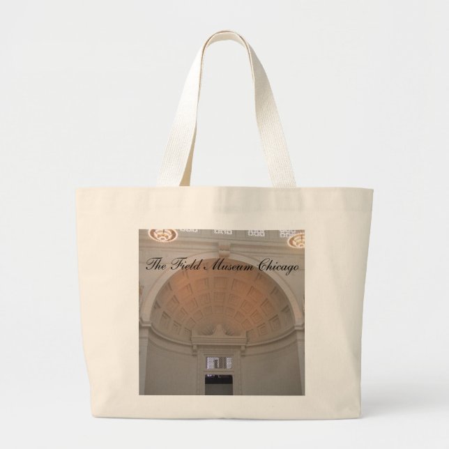 Bolsa Tote Grande Museu Chicago de The Field (Frente)