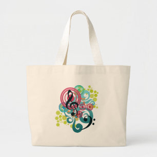Bolsa Tote Grande Música