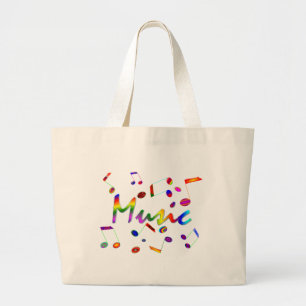 Bolsa Tote Grande Música