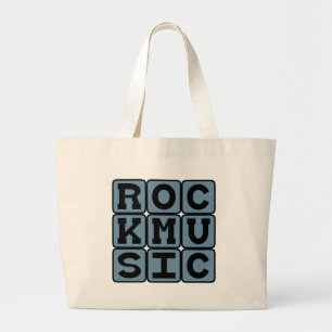 Bolsa Tote Grande Música Rock, Gênero Musical