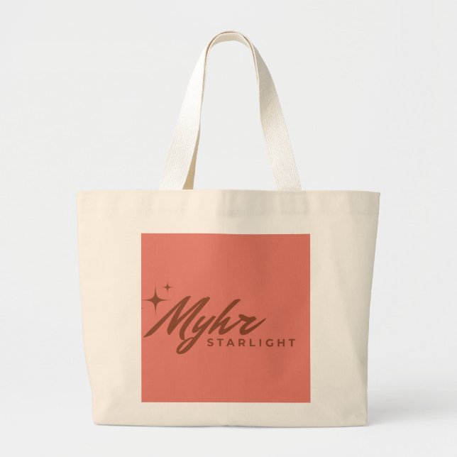 Bolsa Tote Grande Myhr ESTRELALUZ (Frente)