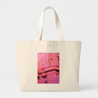 Bolsa Tote Grande Namorados Paris rosa vermelha com sonho de
