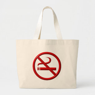 Bolsa Tote Grande Não fumadores/anti-fumaça