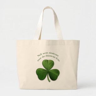 Bolsa Tote Grande Não há nenhum lugar como a casa