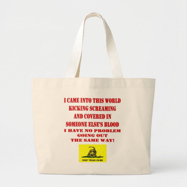 BOLSA TOTE GRANDE NÃO ME TRAIAS (Frente)