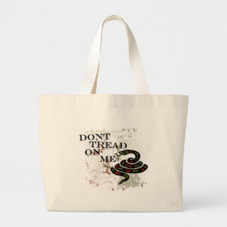 Bolsa Tote Grande Não pise em mim