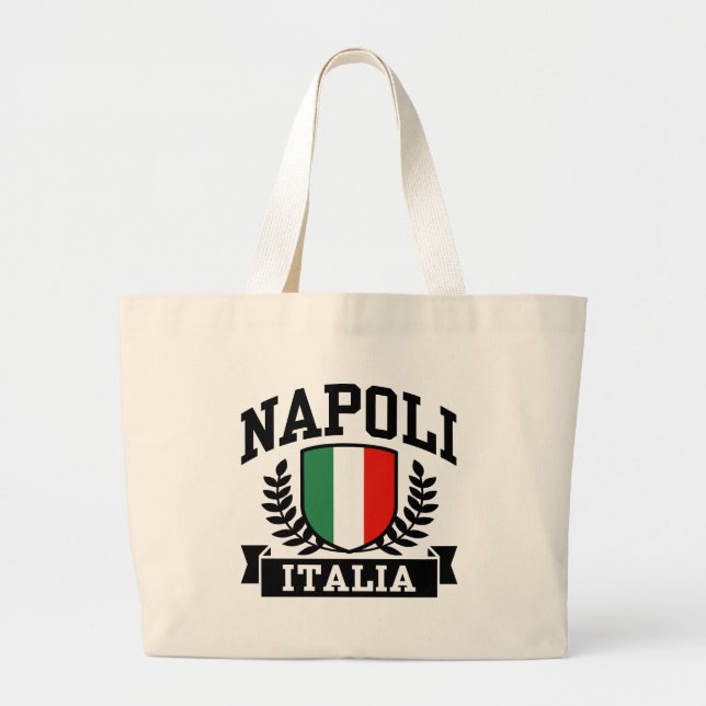 Bolsa Tote Grande Napoli Itália (Frente)