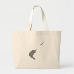 Bolsa Tote Grande Narwhal