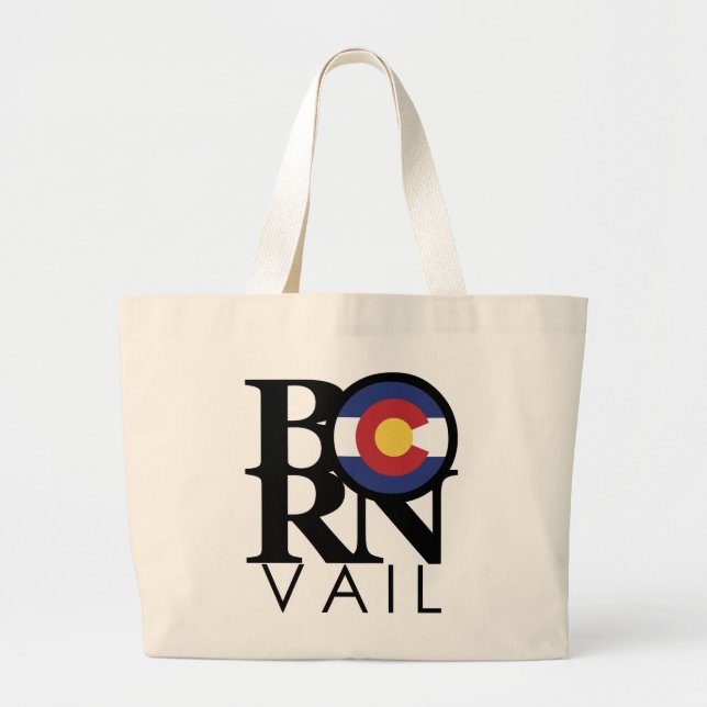 Bolsa Tote Grande NASCER Vail Colorado (Frente)