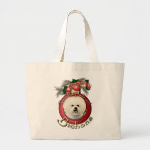 Bolsa Tote Grande Natal - plataforma os salões - Bichons