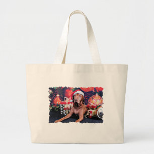 Bolsa Tote Grande Natal - Vizsla - Budda