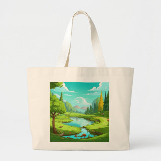 Bolsa Tote Grande Natureza 18.
