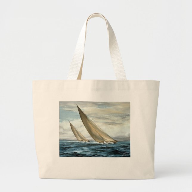 Bolsa Tote Grande Nautical Tote Bag (Frente)