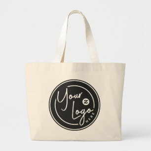 Bolsa Tote Grande Negócios com Logotipo Personalizado
