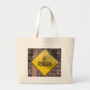 Bolsa Tote Grande Nenhum infrinjir