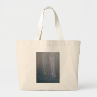 Bolsa Tote Grande Névoa Negra