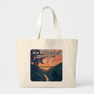 Bolsa Tote Grande New River Gorge National Park West Virginia Bridge