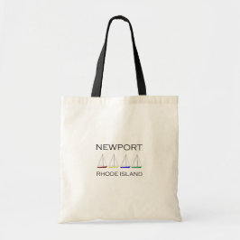 Bolsa Tote Grande Newport Rhode - veleiros da ilha